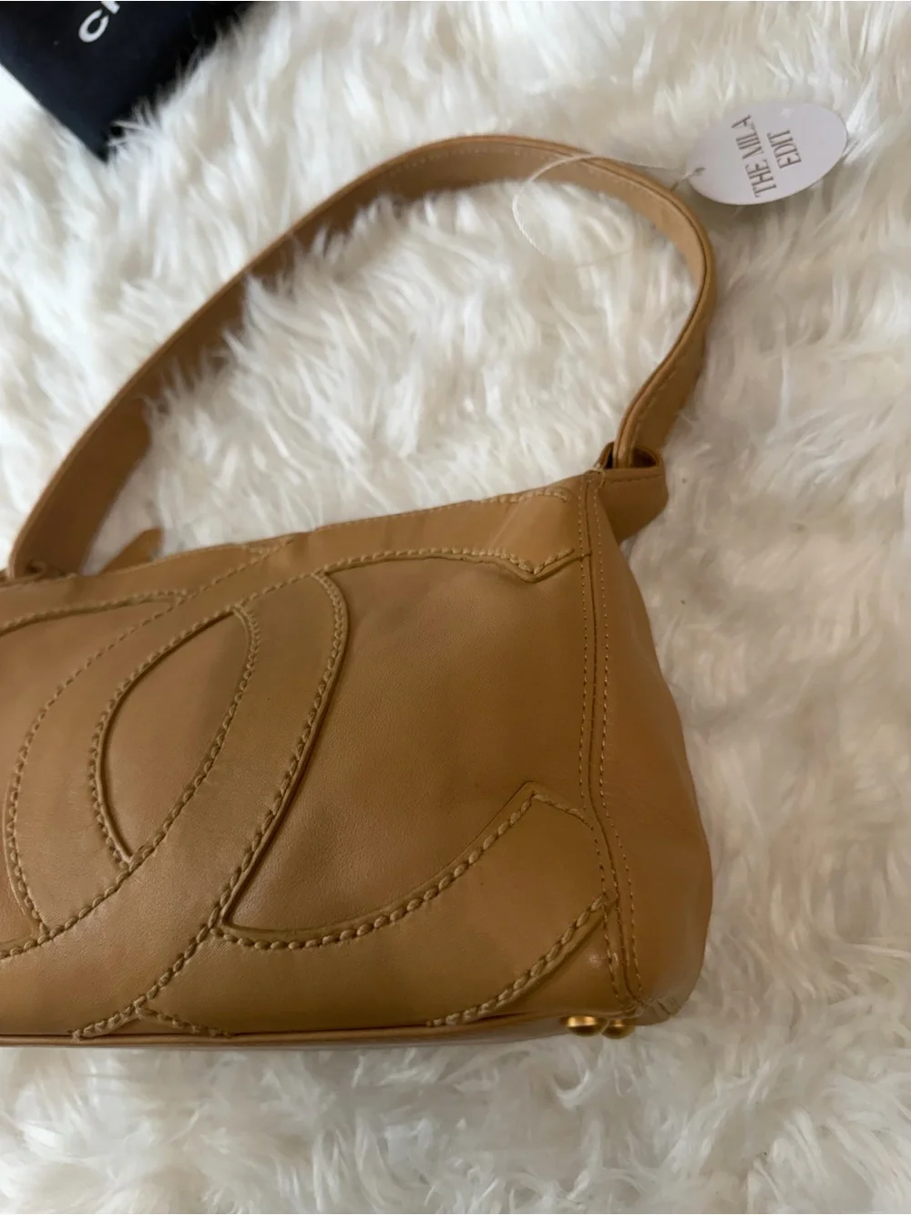 CHANEL elegant tan